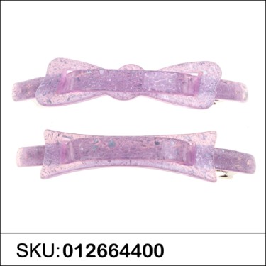 HairClips Purple