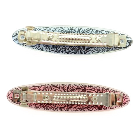 Oval Barrette ( Set of 2)