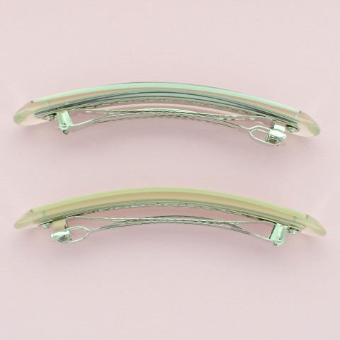 Stripe Long & Skinny Barrette  2-Pack