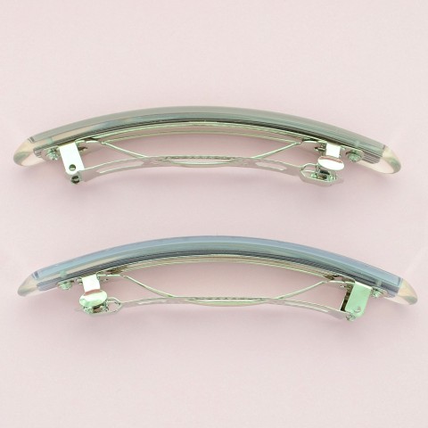 Stripe Long & Skinny Barrette  2-Pack