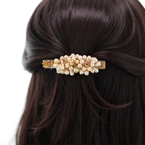 Handcraft Crystal Barrette (Clip Paris)