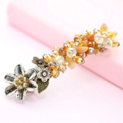 Handcraft Crystal Barrette (Clip Paris)