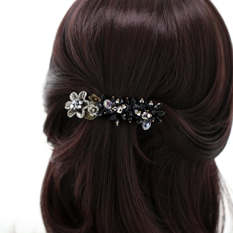 Handcraft Crystal Barrette (Clip Paris)