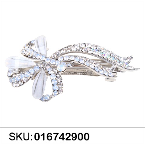 HairClips White