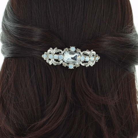 Vintage Inspired Crystal Barrette