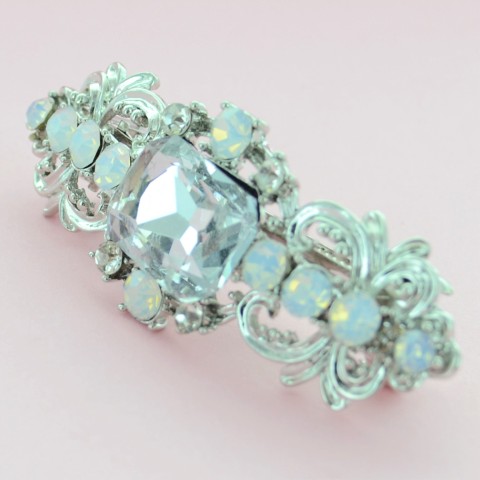 Vintage Inspired Crystal Barrette