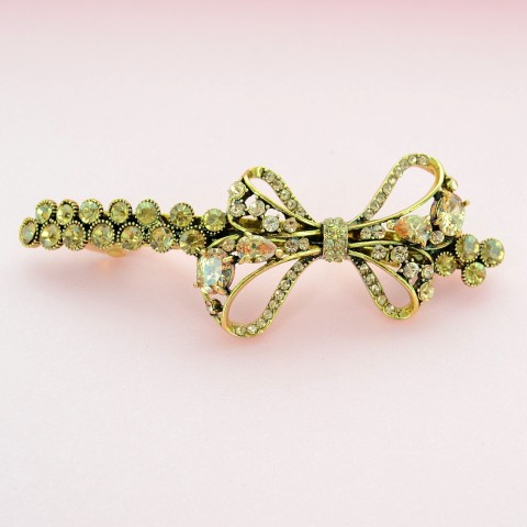 Cubiczirconia Bow Barrette (Clip Paris)