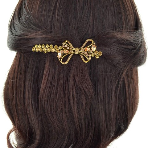 Cubiczirconia Bow Barrette (Clip Paris)