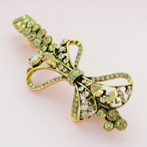 Cubiczirconia Bow Barrette (Clip Paris)