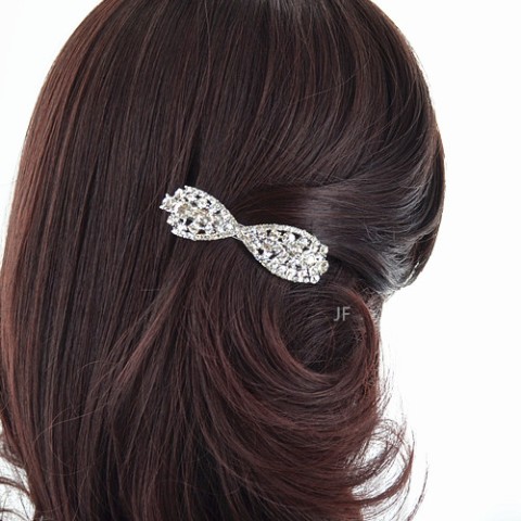 HairClips White