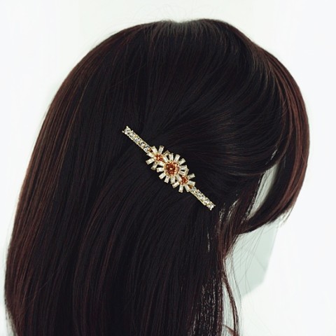 Luxurious Cubiczirconia Barrette