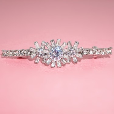 Luxurious Cubiczirconia Barrette