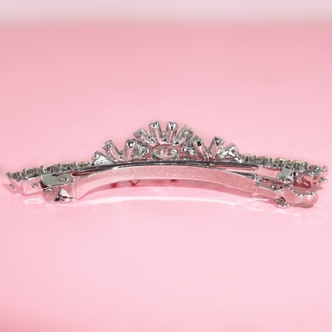 Luxurious Cubiczirconia Barrette