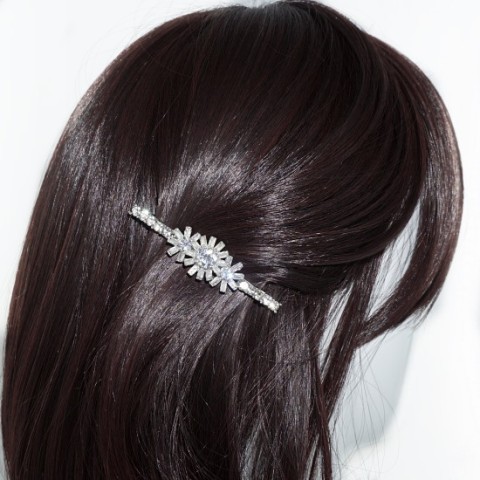 Luxurious Cubiczirconia Barrette