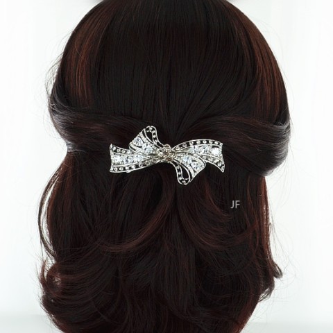 HairClips White