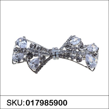 Cubiczirconia Bow Barrette (Clip Paris)