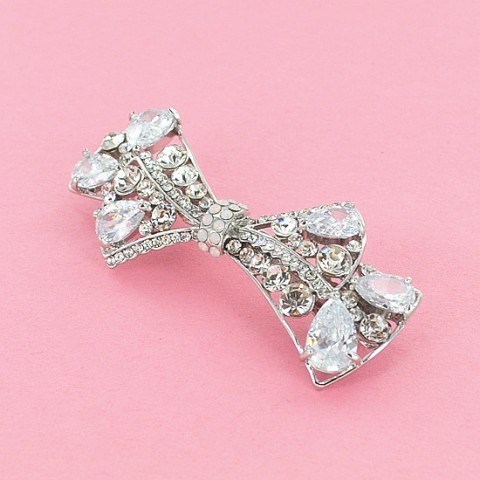 Cubiczirconia Bow Barrette (Clip Paris)