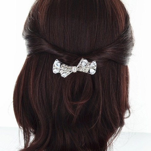 Cubiczirconia Bow Barrette (Clip Paris)