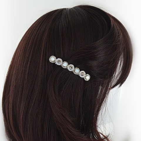 HairClips White