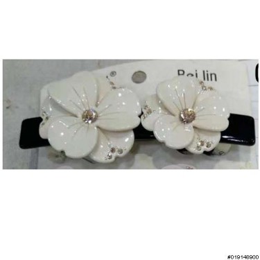 HairClips White