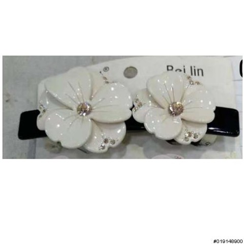 HairClips White