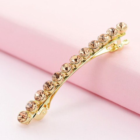 Crystal Rhinestone Barrette/Hair Clip (Clip Paris)