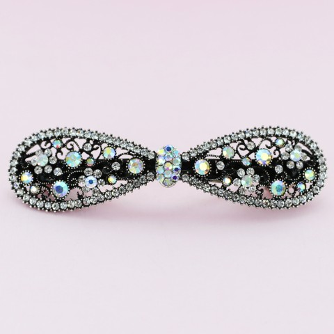 Crystal Rhinestone Barrette/Hair Clip(Clip Paris)