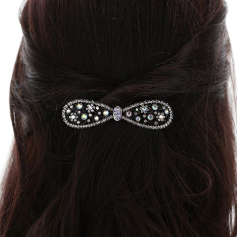 Crystal Rhinestone Barrette/Hair Clip(Clip Paris)