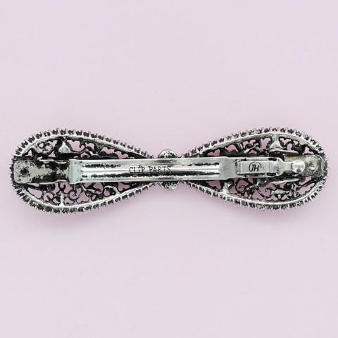 Crystal Rhinestone Barrette/Hair Clip(Clip Paris)