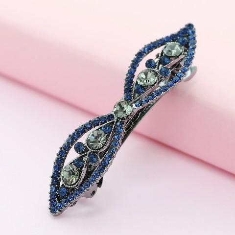 Crystal Rhinestone Barrette/Hair Clip