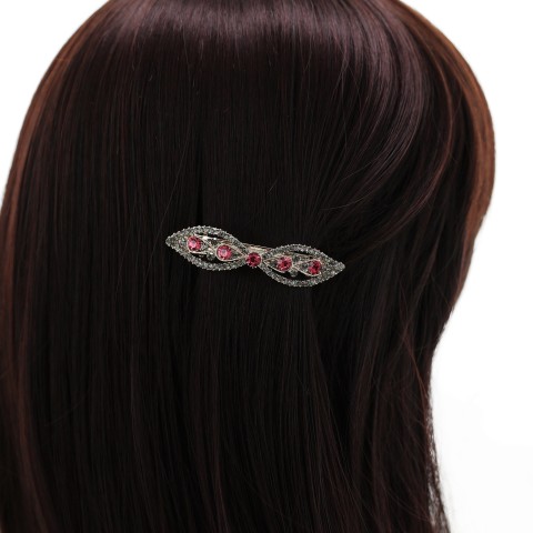 Crystal Rhinestone Barrette/Hair Clip