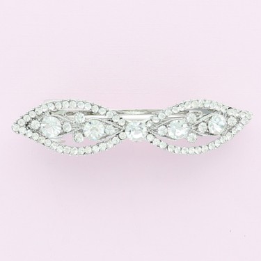 Crystal Rhinestone Barrette/Hair Clip