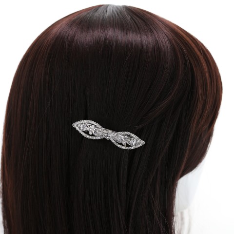 Crystal Rhinestone Barrette/Hair Clip