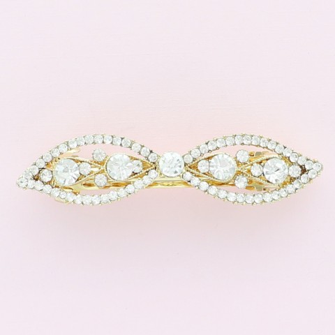 Crystal Rhinestone Barrette/Hair Clip