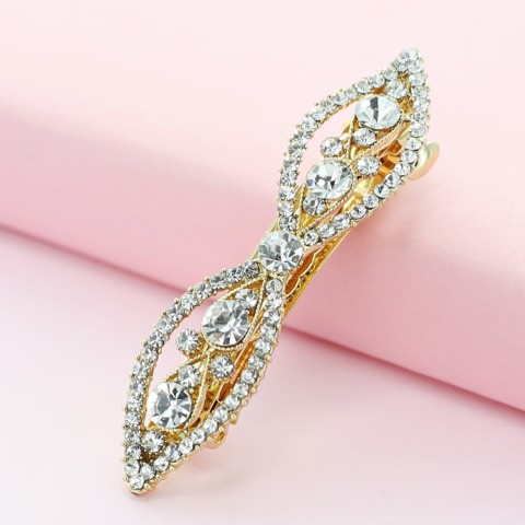 Crystal Rhinestone Barrette/Hair Clip