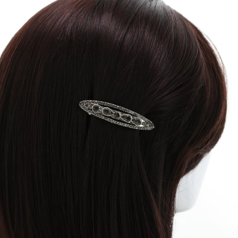 Crystal Rhinestone Barrette/Hair Clip