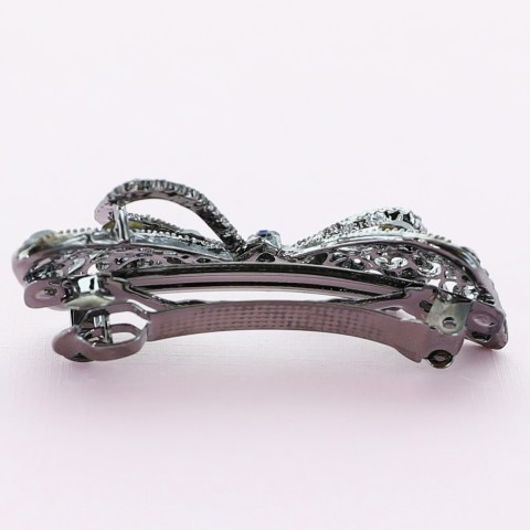 Crystal Rhinestone  Bow Barrette/Hair Clip