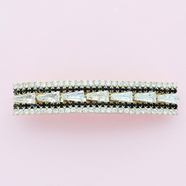 Cubic Zirconia Barrette/Hair Clip