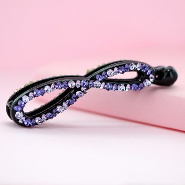 Lavish Australian Rhinestone Banana Clip