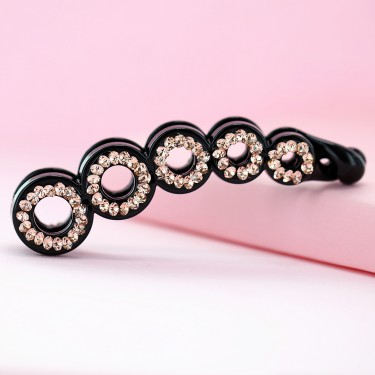 Lavish Australian Rhinestone Banana Clip