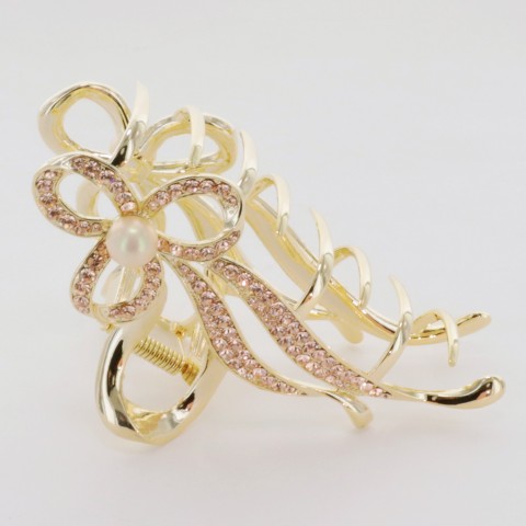 Large Women Rhinestones Crystal Claw Clip