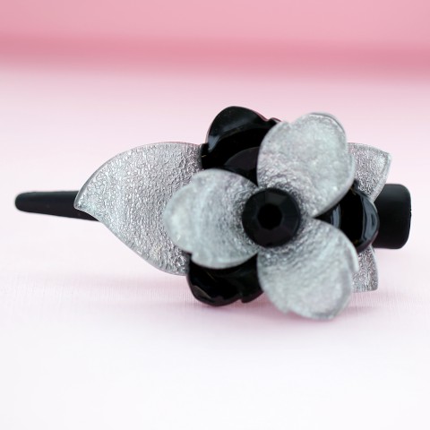 Acrylic Flower Pinch Clip