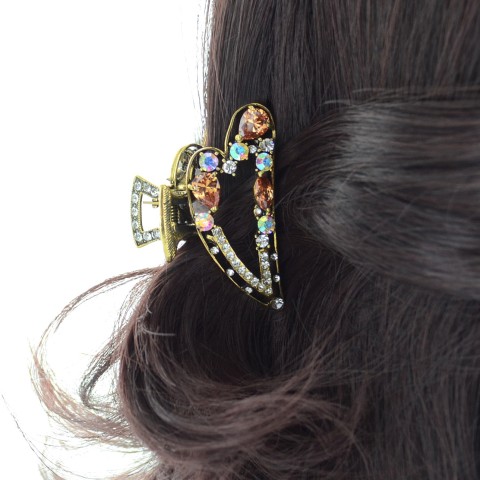 Luxurious Cubiczirconia Hair Jaw