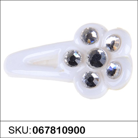 Hairpins White