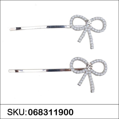 Hairpins White