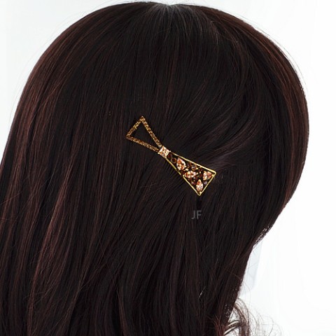 Hairpins Brown