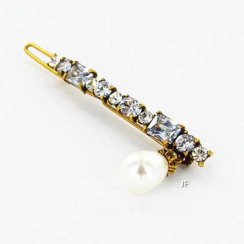 Hairpins White