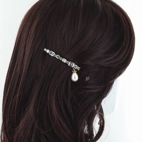 Hairpins White