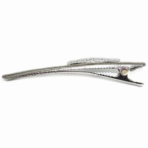 Crystal Cutout Diamond Alligator Clip