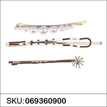 Hairpins White